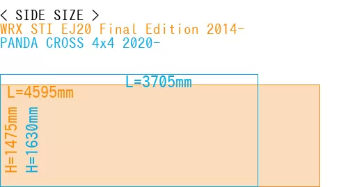 #WRX STI EJ20 Final Edition 2014- + PANDA CROSS 4x4 2020-